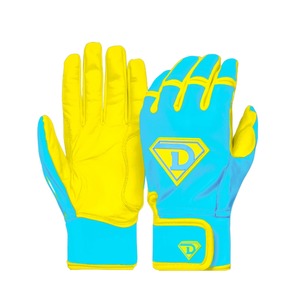 Baseball batting gloves breathable grip <b>padded</b> palm adjustable wrist sports <b>practice</b> comfort durable lightweight use - Product Image 1