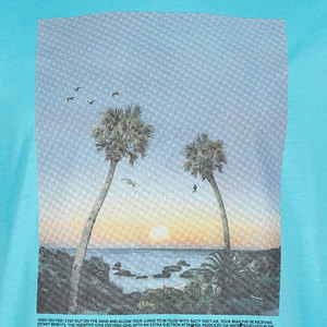 T-shirt imprimé personnalisé pour homme, coupe ample, 100% coton, confortable et tendance, faible MOQ - Product Image 2