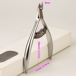 Cortacutículas Profesional de Acero Inoxidable con Logotipo Personalizado, Redondo, de 5-6 mm, para Manicura y Salón - Product Image 5