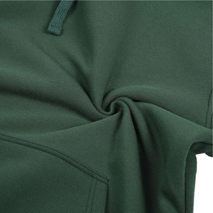 Conjunto deportivo de dos piezas para hombre de alta calidad, sudadera con capucha de dos tonos con cremallera, pantalones deportivos, logotipo personalizado, forro polar, ropa deportiva para correr. - Product Image 6