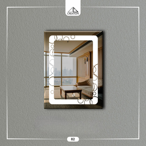 Este elegante espejo LED DG 226 cuenta con iluminación integrada de bajo consumo, ideal para baños o vestidores modernos. - Product Image 5