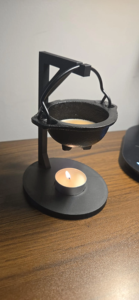 Handmade Metal Religious Candle Warmer Lamp for Scented Candles Eco-Friendly <b>Electric</b> Smokeless Heating - Product Image 4