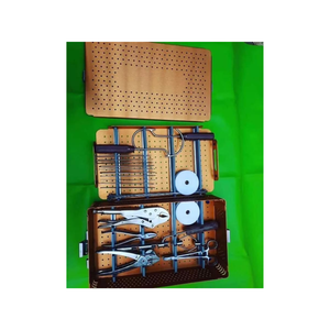 Juego de Instrumentos Ortopédicos Manuales de Alta Calidad con Caja para Almacenamiento, Juego de Instrumentos Quirúrgicos Ortopédicos de Acero Inoxidable Alemán con Certificación CE - Product Image 1