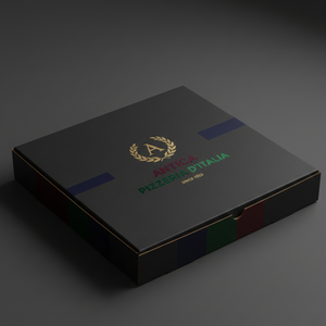 Caja de Pizza Redonda Moderna de Cartón, Diseñada para Empacar Pizza, Marcarla con la Marca y Entregar Alimentos - Product Image 4
