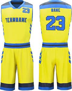 Camiseta de Baloncesto de Poliéster con Diseño Personalizado, Uniforme de Baloncesto Sublimado Transpirable de Alta Calidad al por Mayor para Hombre - Product Image 4