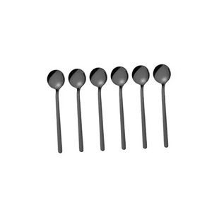 Unique Design Metal Tea <b>Spoon</b> 5 Pcs Stainless Steel <b>Coffee</b> <b>Spoon</b> Sugar Stirring <b>Spoon</b> Dessert Cutlery Dining Table - Product Image 1