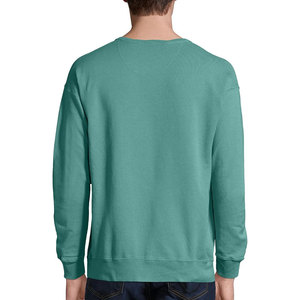 Wholesale Unisex Crewneck Pullover Sweatshirt Men Custom <b>Thick</b> <b>Fleece</b> Cotton Fabric Casual Warm Winter Style HAIDII SPORTS - Product Image 2