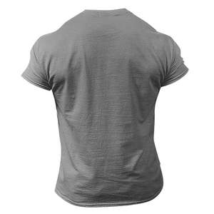T-shirt à manches courtes pour hommes One Nation God 250 Years Blessings American Flag Cross, coupe régulière, en coton, décontracté, respirant, 300g - Product Image 3