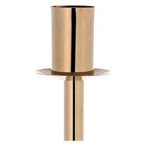Candelabro de Latón Chapado en Oro Ecológico, Decoración para el Hogar, Bodas, Iglesia, Altar, Templo, Elegante Soporte Metálico, Iluminación para Mesa de Navidad - Product Image 2