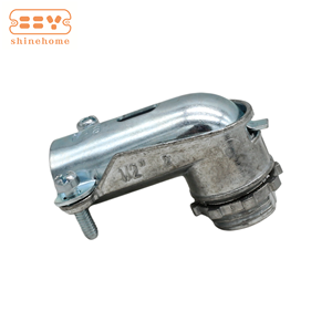 ขั้วต่อสาย<span class=keywords><strong>ไฟ</strong></span>ฟ้าแบบซิงค์ MC/<span class=keywords><strong>Flex</strong></span> 90 องศา 2 สกรู มาตรฐาน IP66 ขนาด 1/2 นิ้ว สำหรับ<span class=keywords><strong>สาย</strong></span><span class=keywords><strong>ไฟ</strong></span> AC BX และท่อ<span class=keywords><strong>ร้อย</strong></span><span class=keywords><strong>สาย</strong></span>แบบยืดหยุ่น - Product Image 2