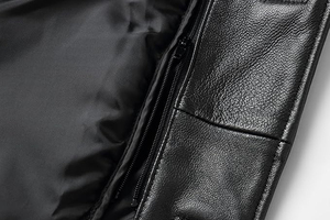 Men Leather <b>Jacket</b> Men's Youth Stand Collar <b>Punk</b> Leather Coat Men Male Leather <b>Jacket</b> - Product Image 2
