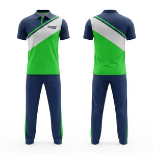 <b>Cricket</b> Uniform Set Breathable Lightweight Unlimited Sublimation Design Options | Men Women Adult <b>Cricket</b> Wears Polo Shirt - Product Image 6