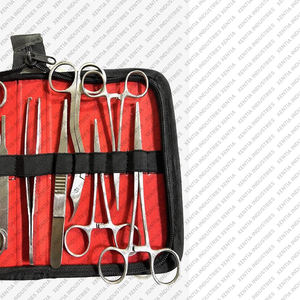 ชุดเครื่องมือผ่าตัดทั่วไปแบบใช้ซ้ำได้ ชุดผ่าตัดไส้เลื่อนและตัดลำไส้ใหญ่ ทำจากเหล็กกล้าไร้สนิม ยี่ห้อตามสั่ง - Product Image 4