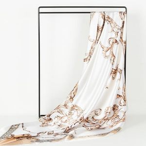 Écharpe longue d'hiver en satin doux de haute qualité pour femme, design élégant, accessoire anti-bactérien pour usage quotidien - Product Image 6