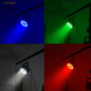 ไฟพาร์ LED RGBW 4in1 รุ่น SHEHDS 18x12W  ขนาด 4 นิ้ว  ตัวเรือนอะลูมิเนียมหล่อขึ้นรูป  ไฟดีเจสำหรับโซลูชั่นแสงสว่างบนเวที ได้รับมาตรฐาน CE - Product Image 2