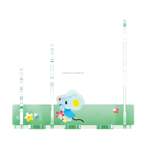 ชั้นวางโชว์อะนิเมะทำจากอะคริลิคพิมพ์ยูวีออฟเซ็ตสินค้า OEM - Product Image 4