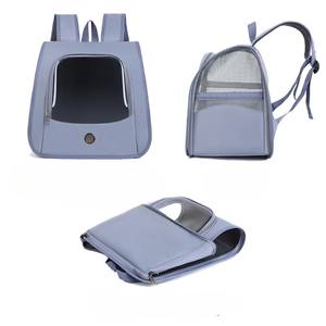 Luxury Lightweight Square Polyester Breathable Fabric Pet Carrier <b>Backpack</b> for <b>Cats</b> in Various Colors Made in Vietnam - Product Image 2