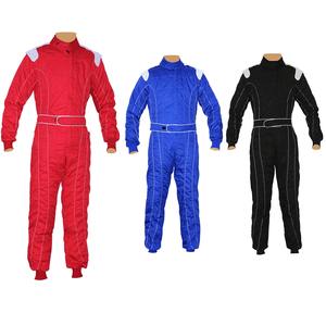 Traje de Kart Personalizado de Alta Calidad con Logotipo, Resistente al Viento, Talla Personalizada, Cómodo, Transpirable, Ignífugo, con Cierre, Poliéster/Algodón/Nomex - Product Image 3