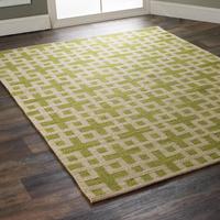 Tapis tissé à la main 100% coton, tapis bohème à franges, tapis en coton tissé plat écologique pour salon, chambre à coucher
