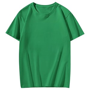 Camiseta de Algodón de Manga Corta y Cuello Redondo para Hombre, Color Sólido, Corte Regular, Estilo Casual, Tejido de Punto Liso, Diseño Personalizado - Product Image 5