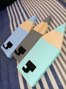 Vintage Style Wooden <b>Key</b> Holder <b>Wall</b> Organizer with Strong <b>Hooks</b> <b>for</b> <b>Keys</b> Mail Accessories and Home Decoration - Product Image 6
