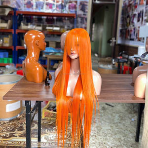 Produits capillaires premium en cheveux humains, perruques vietnamiennes en cheveux naturels, perruques lisses avec dentelle frontale, cheveux vietnamiens bruts, perruques soyeuses sans nœuds - Product Image 1