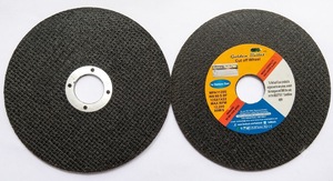 Disque de coupe abrasif pour meuleuse d'angle, pour acier, fer, aluminium, acier inoxydable, maçonnerie, béton, carrelage - Product Image 4
