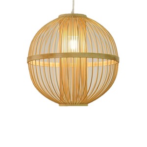 Lustre en bambou très vendu, éclairage décoratif pour restaurants et hôtels - Product Image 1