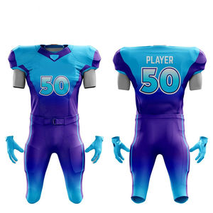 Uniforme de football américain authentique, short personnalisable, pantalon rembourré respirant, équipement d'équipe de gridiron pour les tackles - Product Image 4