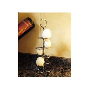 Decorative Metal <b>Egg</b> Holder Ideal For Farmhouse Kitchens With Open Wire <b>Basket</b> <b>Egg</b> Storage Style - Product Image 1