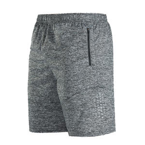 Shorts de sport pour homme sur mesure, écologiques, en maille solide, respirants, texture tricotée, confortables, avec cordon de serrage à la taille, séchage rapide - Product Image 4
