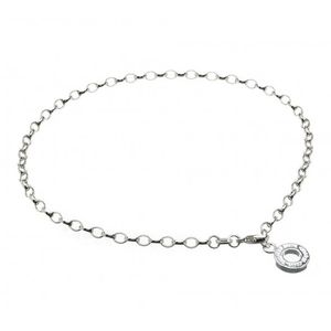 <b>Silver</b> Chain Necklace Elegant Anklet <b>Bracelets</b> 925 Sterling <b>Silver</b> Anklets for Women and <b>Girls</b> Wear in Wedding Party's - Product Image 2