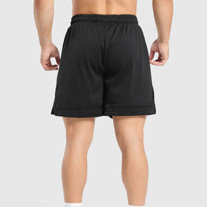 <b>Mens</b> Basketball <b>Shorts</b> Custom <b>Patch</b> Embroidery Quick Dry High Quality Heavy Mesh Basketball <b>Shorts</b> With Pockets - Product Image 2