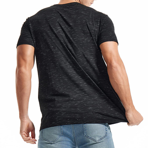 Camisetas Lisas con Lavado Ácido 100% Algodón de Alta Calidad, de Gran Gramaje, Oversize para Hombre, Venta al por Mayor - Product Image 3