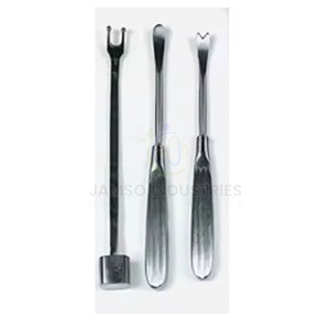 Instruments de chirurgie maxillo-faciale professionnels, construction durable, réutilisables, légers, certifiés CE, classe I, hôpital - Product Image 4