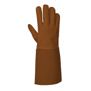Gant de travail de sécurité réfléchissant en cuir pour soudage TIG, protection industrielle des mains, protection contre les éclaboussures de métal fondu, protection complète du pouce, pour barbecue - Product Image 3