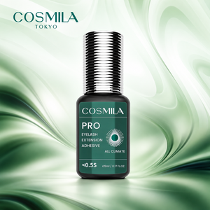 กาวต่อขนตา COSMILA Pro <0.5 วินาที ติดทนนาน 8 สัปดาห์ ผลิตในญี่ปุ่น ใช้ได้ทุกสภาพอากาศ พร้อมส่ง กลิ่นน้อย ไร้สารระเหย สีดำ 5 มล. - Product Image 1