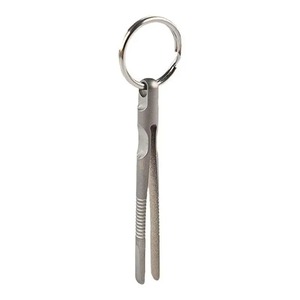Pincettes portables TC4, mini-pincettes, outil de survie EDC, pincettes en alliage de titane pour la survie en plein air, le camping, les voyages, la randonnée, 4 pièces - Product Image 2