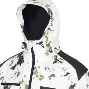 Wholesale High Quality Breathable Waterproof Hooded Winter Solid Hunting <b>Jackets</b> New Arrivals Street Wear Outdoor Custom Adults - Product Image 5