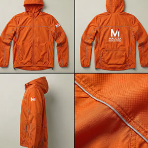 Veste coupe-vent technique pour homme, style streetwear, veste tactique noire réfléchissante, imperméable, streetwear, veste homme - Product Image 6