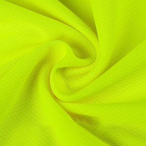 Camisa de Trabajo Fluorescente Verde y Negra con Cuello Redondo, Bolsillo en el Pecho y Mangas y Espalda Reflectantes para Ropa de Trabajo Personalizada al por Mayor - Product Image 3