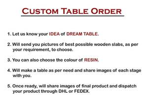 Bulk Modern <b>Blue</b> Epoxy Resin Accent End <b>Table</b> Wholesale Ottoman Side <b>Table</b> Custom Clear Resin Bedroom Furniture Supplier - Product Image 4