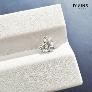 เพชร D'vins Jewels ขายส่ง ขนาด 1 กะรัต 1.5 กะรัต สี D เกรด VVS2 รูปหัวใจ เพชรสังเคราะห์เพาะเลี้ยงในห้องปฏิบัติการ สำหรับทำเครื่องประดับ - Product Image 2