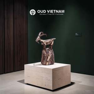 Handgefertigte Vietnamesische Agarholz-Gazelle-Figur AGF für Heimdekoration und Geschenkverkauf - Product Image 5