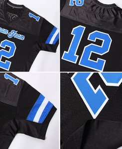 Premium Quality Men's Soft Fabric American Football High Street Style Breathable Comfortable Custom Fitted Front Mesh Wholesale - Product Image 2