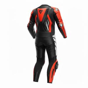 Combinaison de moto en cuir véritable, protection intégrale - Product Image 2