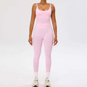 Combinaison ajustée originale la plus vendue pour femmes, respirante, tendance été, avec logo personnalisé - Product Image 6