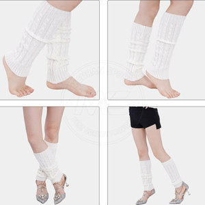 Chauffe-jambes et chauffe-mains en laine/coton tricotés, épais, thermiques, écologiques, de qualité supérieure, pour l'hiver, les activités extérieures et le quotidien, confortables - Product Image 2