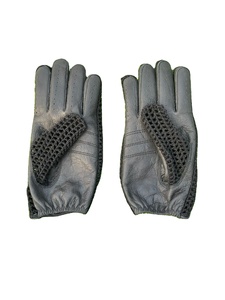 Gants d'hiver en cuir de vachette véritable pour hommes Gants de motard et d'équitation rayés pour la vie quotidienne et les sports de plein air Gants de conduite - Product Image 5
