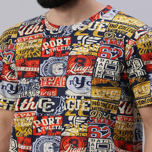 Camiseta de manga corta para hombre, verano 2023, nueva tendencia de marca, Camiseta de algodón de media manga de seda helada, ropa superior, ropa para hombre - Product Image 2